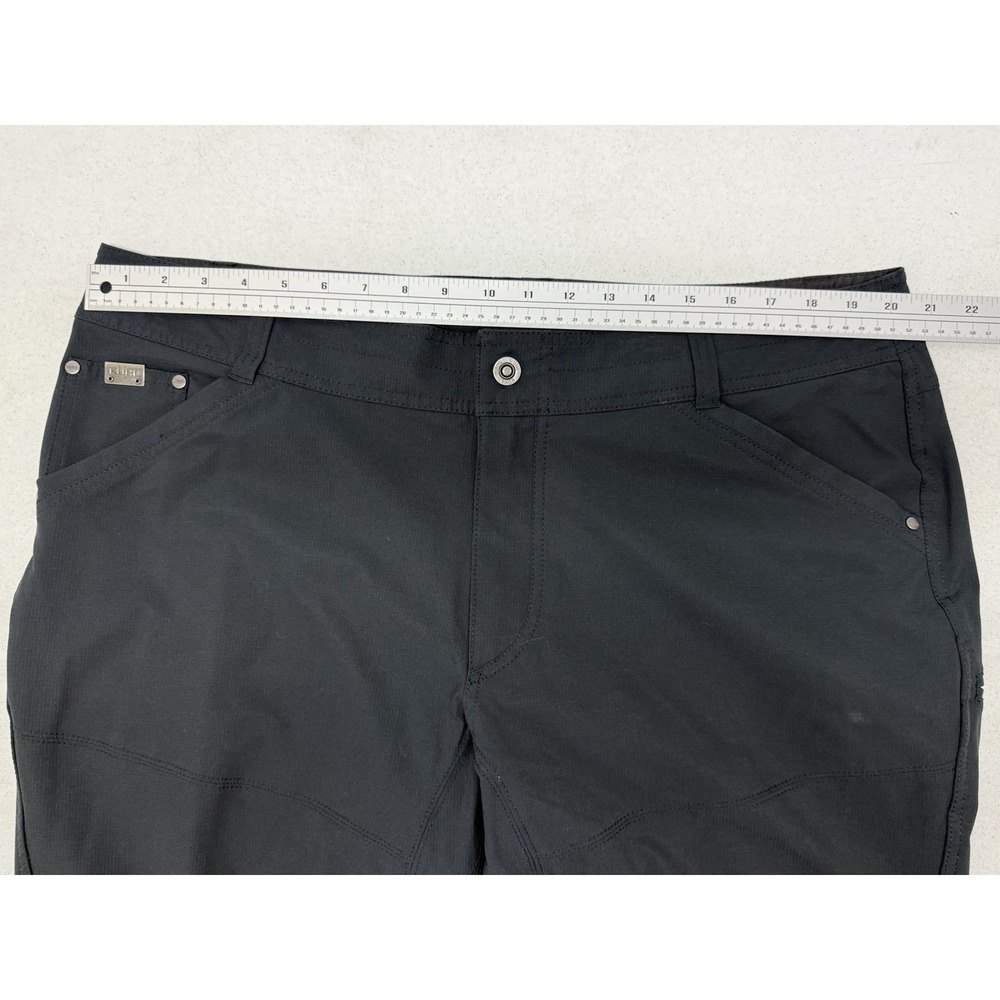 Kuhl Silencr Pants Mens 40x34 Black Ripstop Hiking Trekking 5166 - Picture 9 of 11